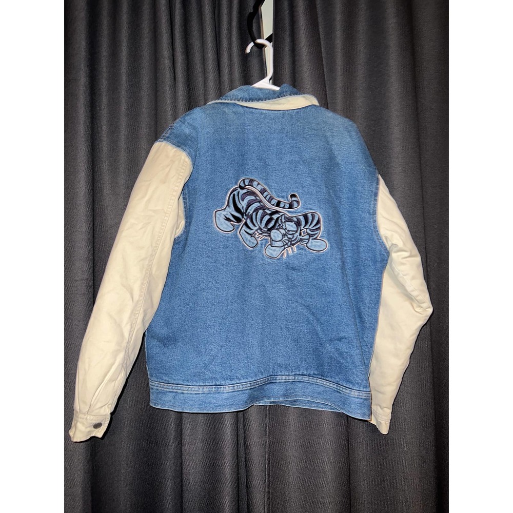Disney Tiger Denim Jacket with Patches